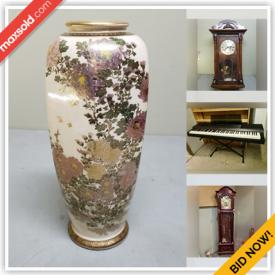 MaxSold Auction: This online auction features end table, framed artwork, antique farm equipment, glass figurine, framed oil painting art, wood-painted hand-carved duck and much more.